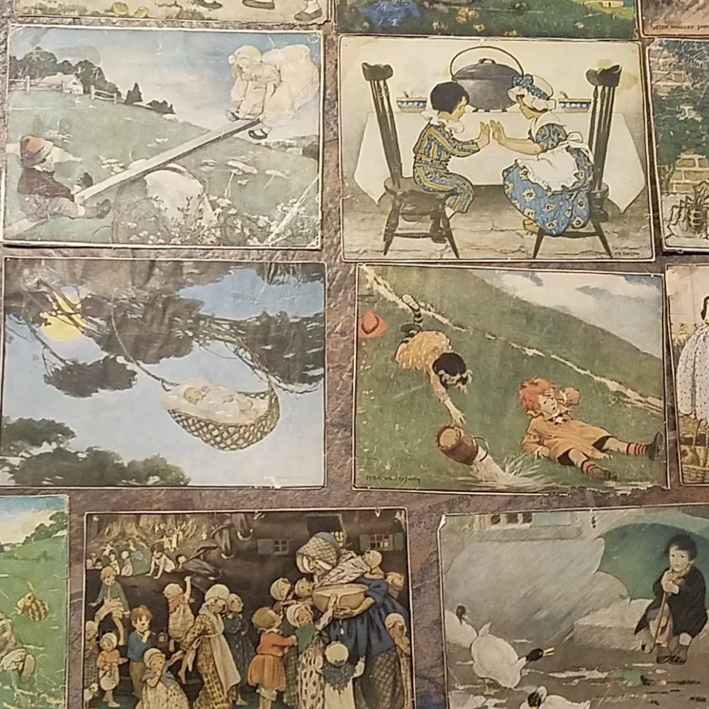 💕Jessie Willcox Smith* Nusery Rhyme Prints!!